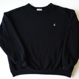 The Everyday Pullover in Washed Black