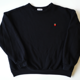 The Everyday Pullover in Washed Black