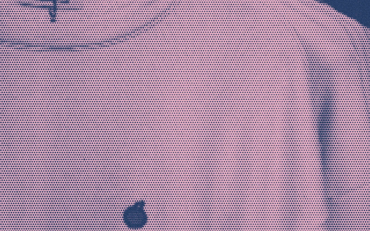 Natural White Everyday Pullovers on a clothing rack with a bold Paper halftone treatment