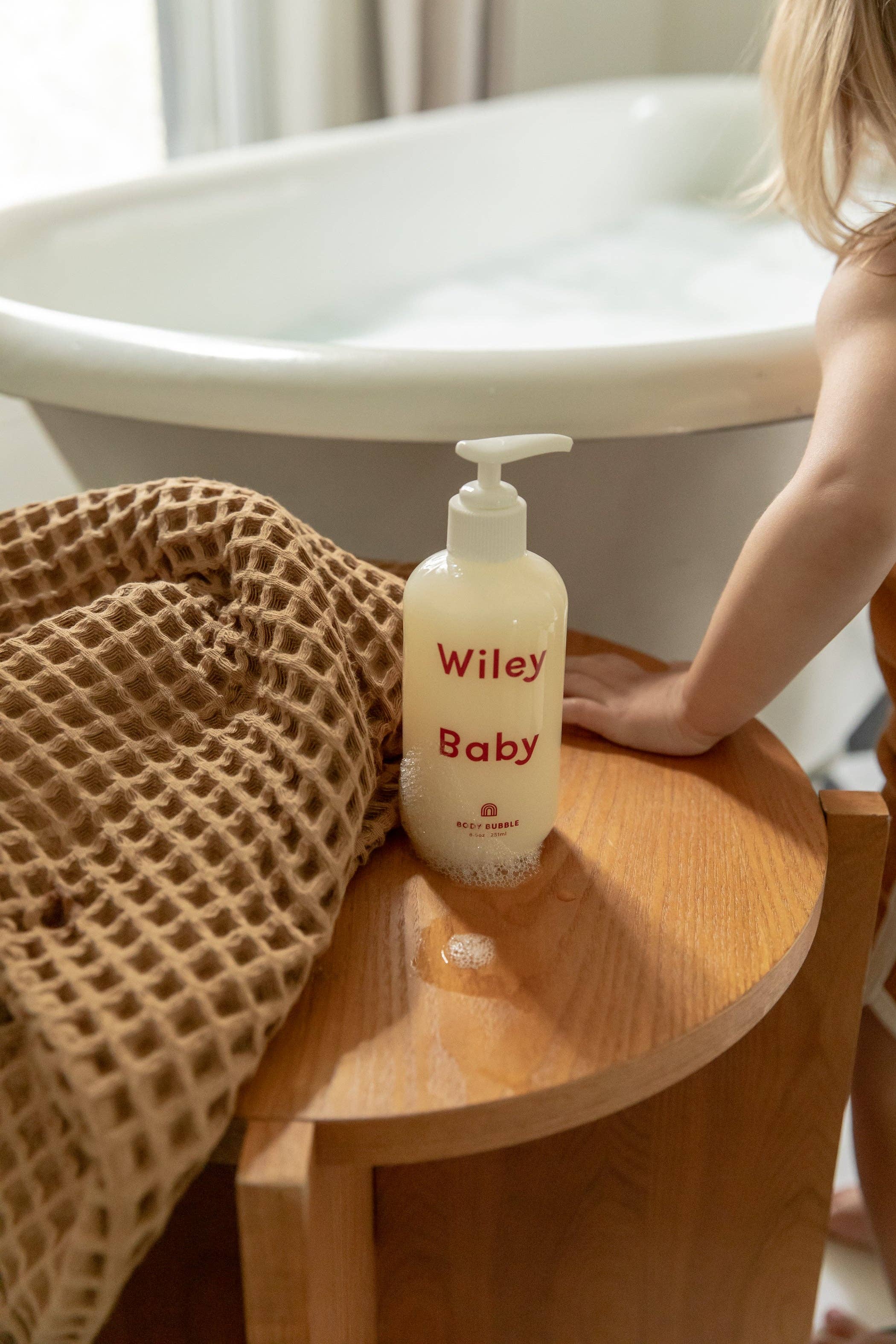 Wiley Body - Baby Body Bubble | 3-in-1 Shampoo, Body Wash & Bubble Bath