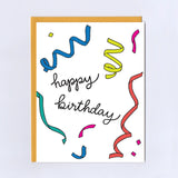 Birthday Ribbons Greeting Card