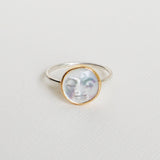 Pearl Moon Ring