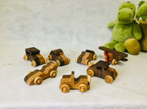 Wooden Vehicles: Trains, Cars and Planes | Colorful Bunch