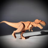 The Serious Toy Company - Wooden Tyrannosaurus Dinosaur with Magnetic Joints