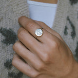 Pearl Moon Ring