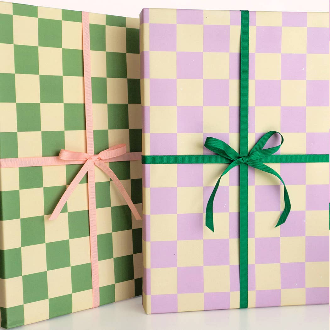 Muchachi - Lila Wrapping Paper - Roll of 3 Sheets