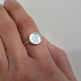 Pearl Moon Ring