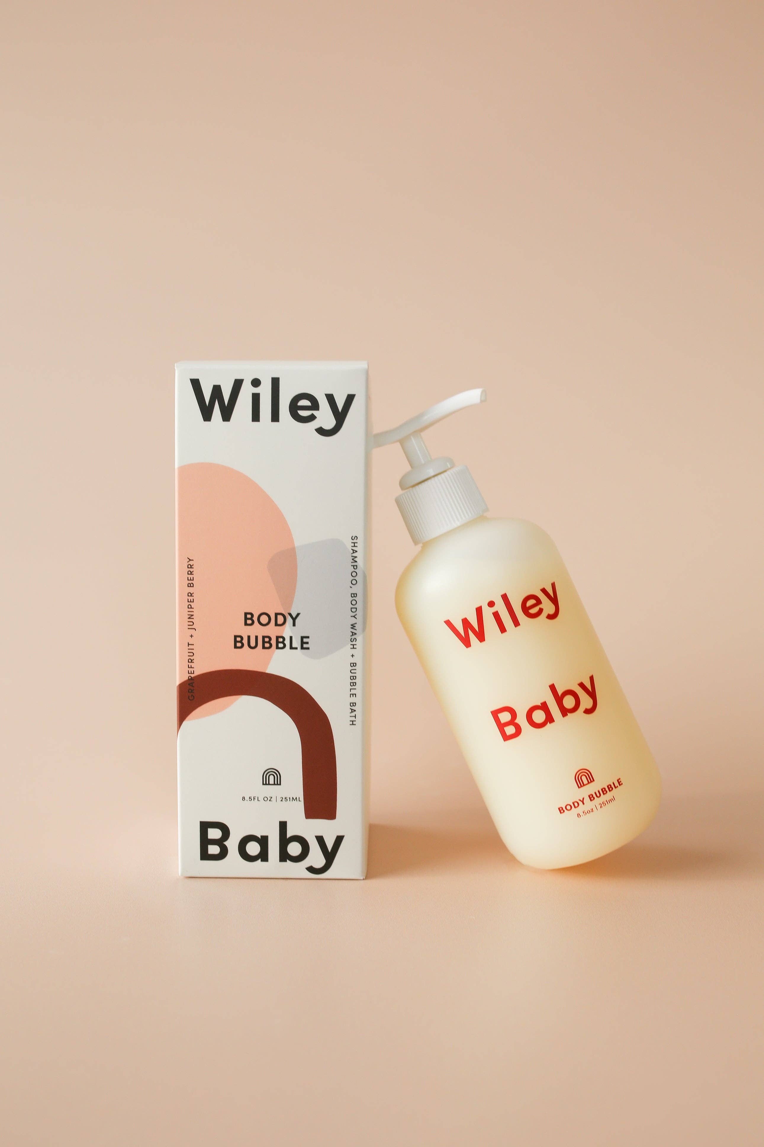 Wiley Body - Baby Body Bubble | 3-in-1 Shampoo, Body Wash & Bubble Bath