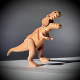 The Serious Toy Company - Wooden Tyrannosaurus Dinosaur with Magnetic Joints