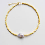 Gemma Pearl Necklace