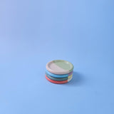 Half & Half Coaster • Colorful Handmade Ceramic