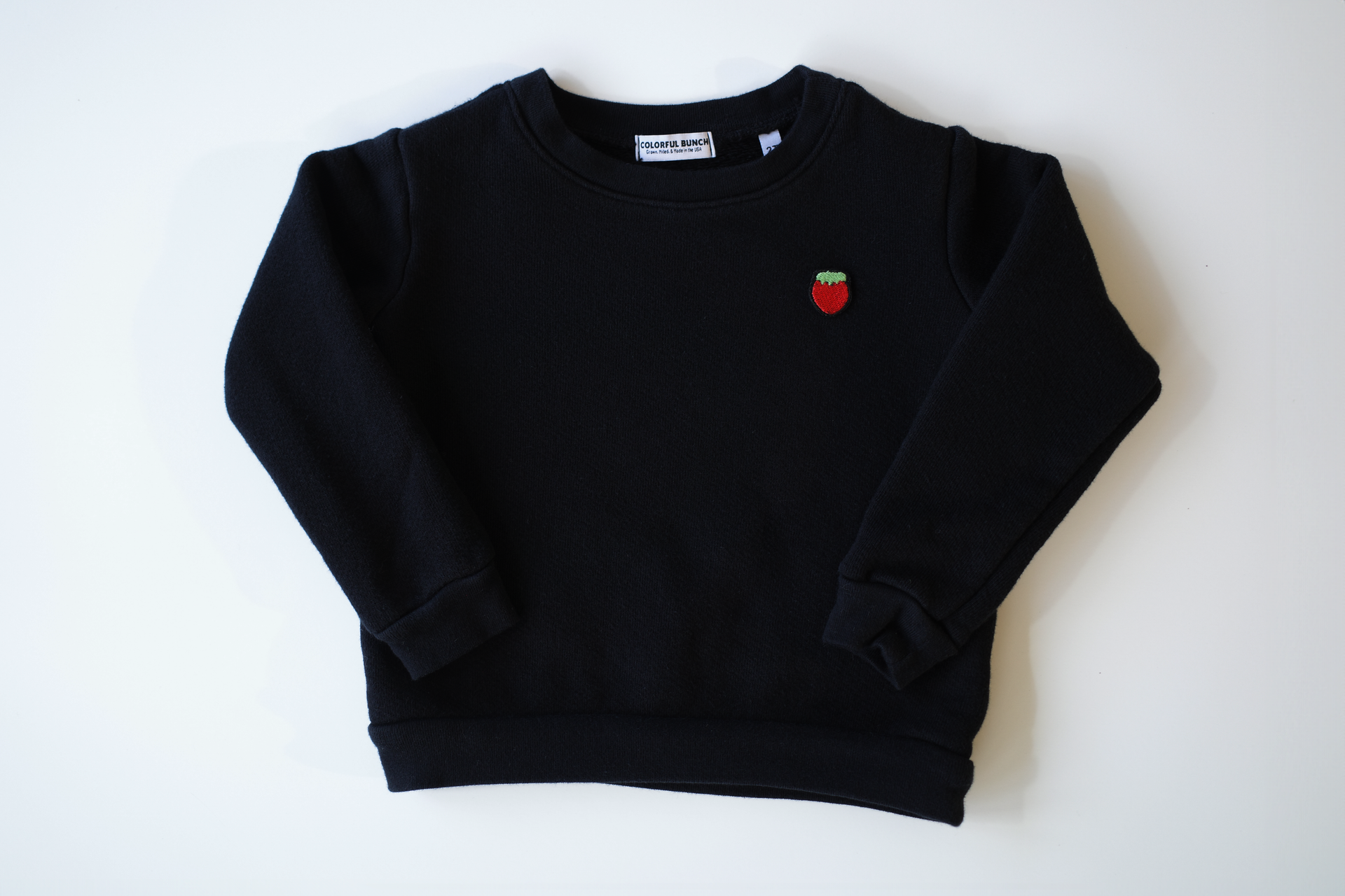 The Everyday Kids Pullover in Washed Black – Colorful Bunch