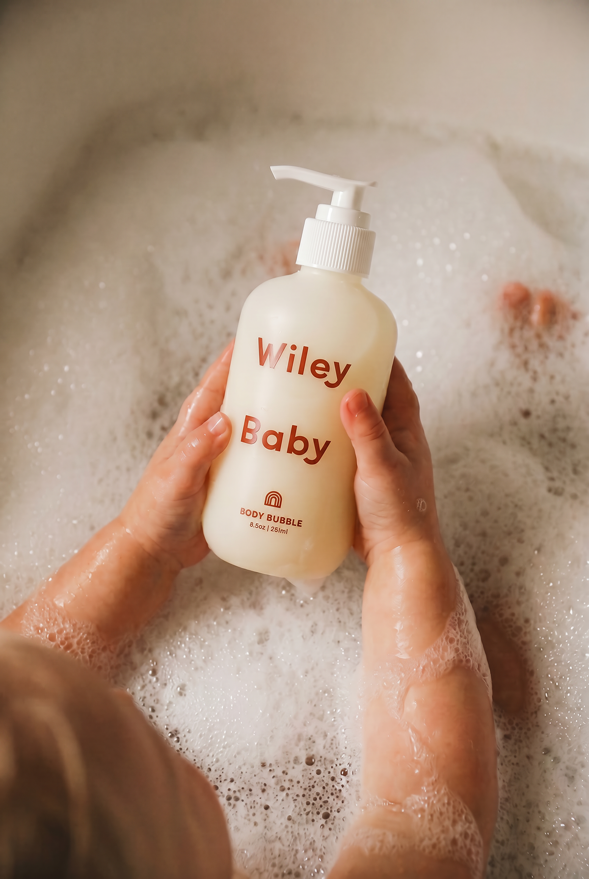 Wiley Body - Baby Body Bubble | 3-in-1 Shampoo, Body Wash & Bubble Bath