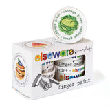 elseware unplug / eco-kids - Finger Paint - Long Lasting, Shelf Stable, Non-Toxic