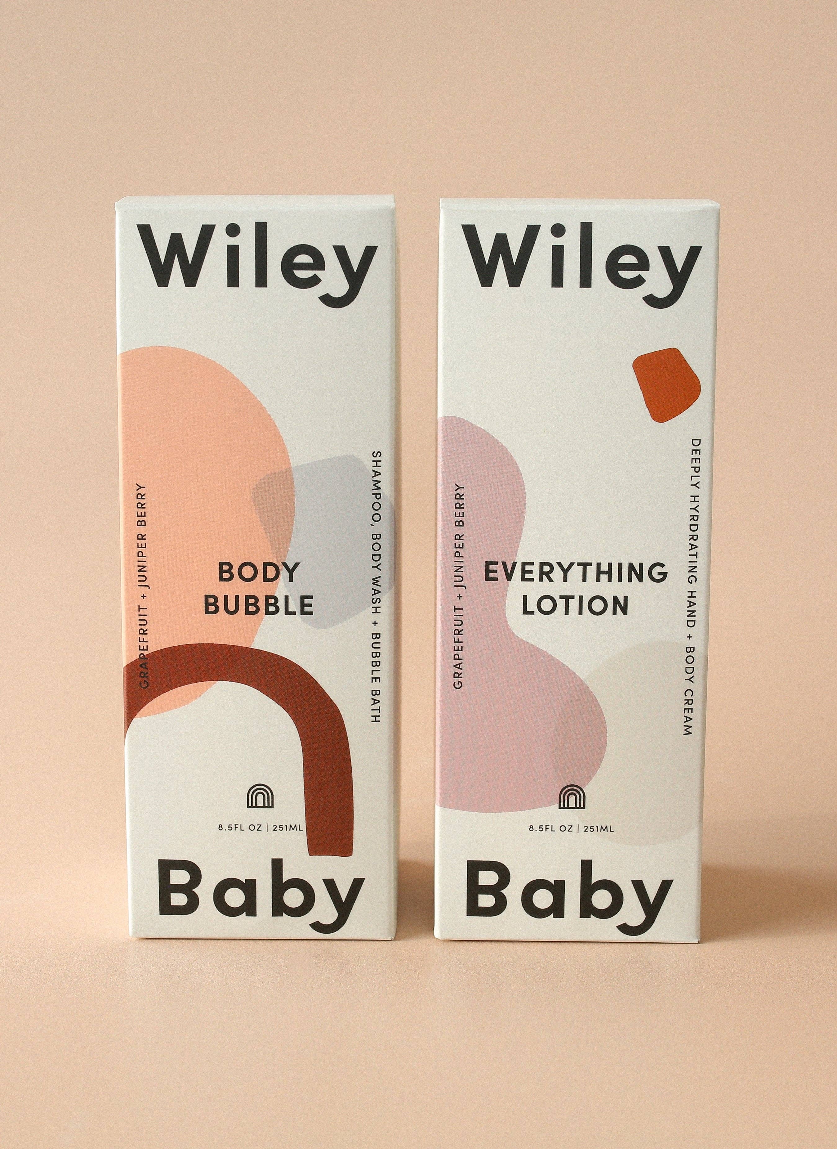 Wiley Body - Baby Body Bubble | 3-in-1 Shampoo, Body Wash & Bubble Bath