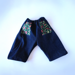 Baby and Toddler Denim Jeans with Vintage Patch Pockets – Made in USA