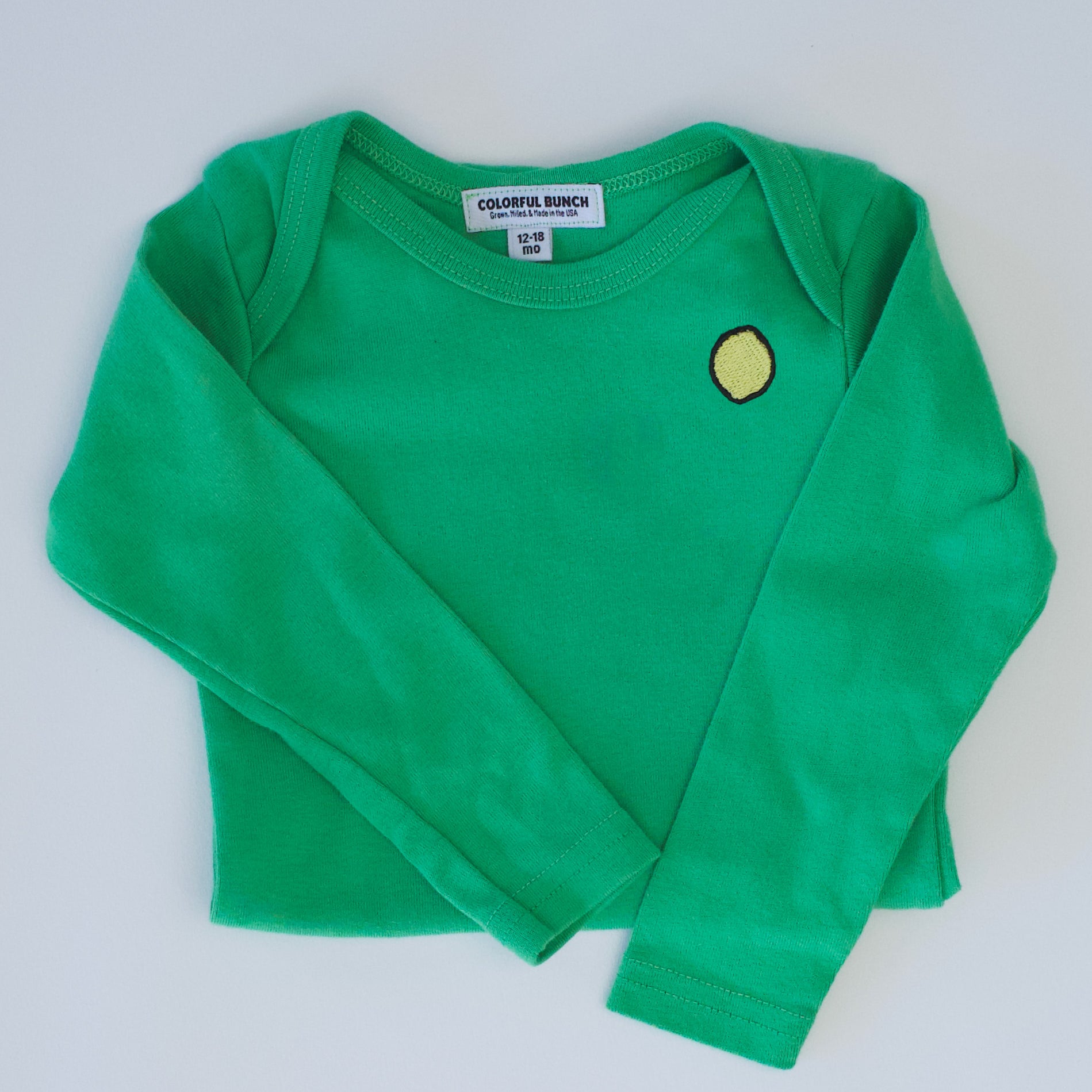 The Everyday Long-Sleeve Bodysuit in Green