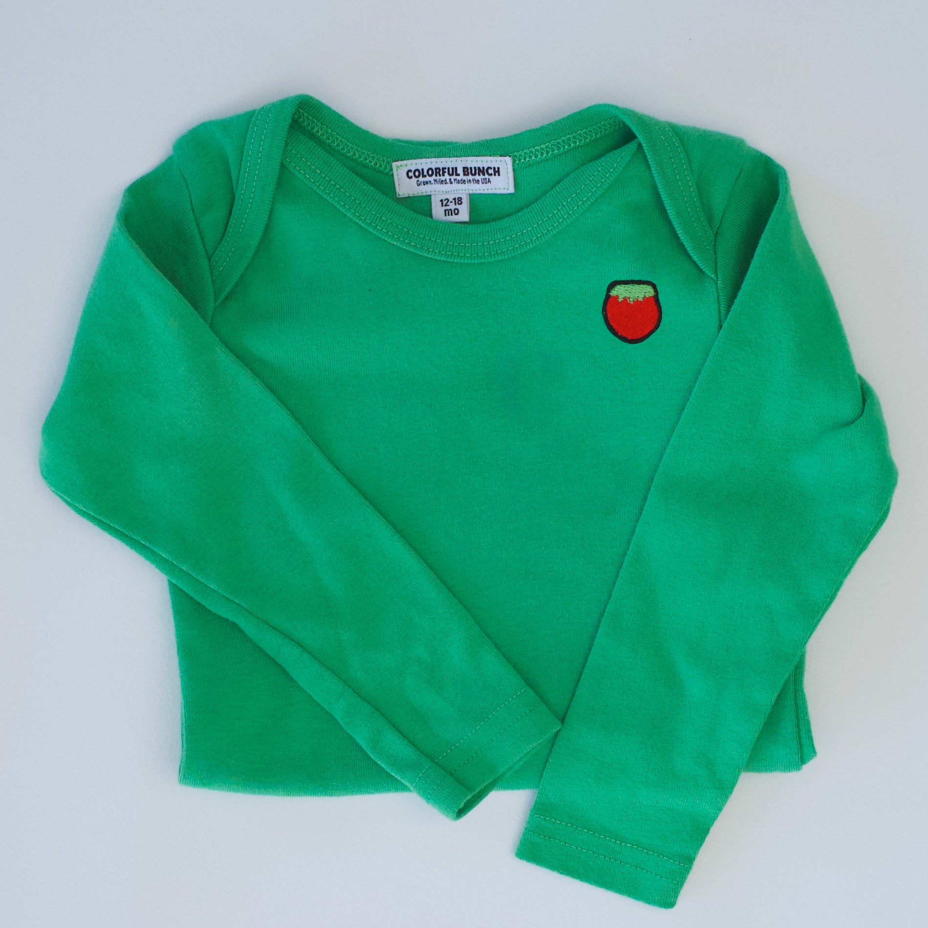 The Everyday Long-Sleeve Bodysuit in Green