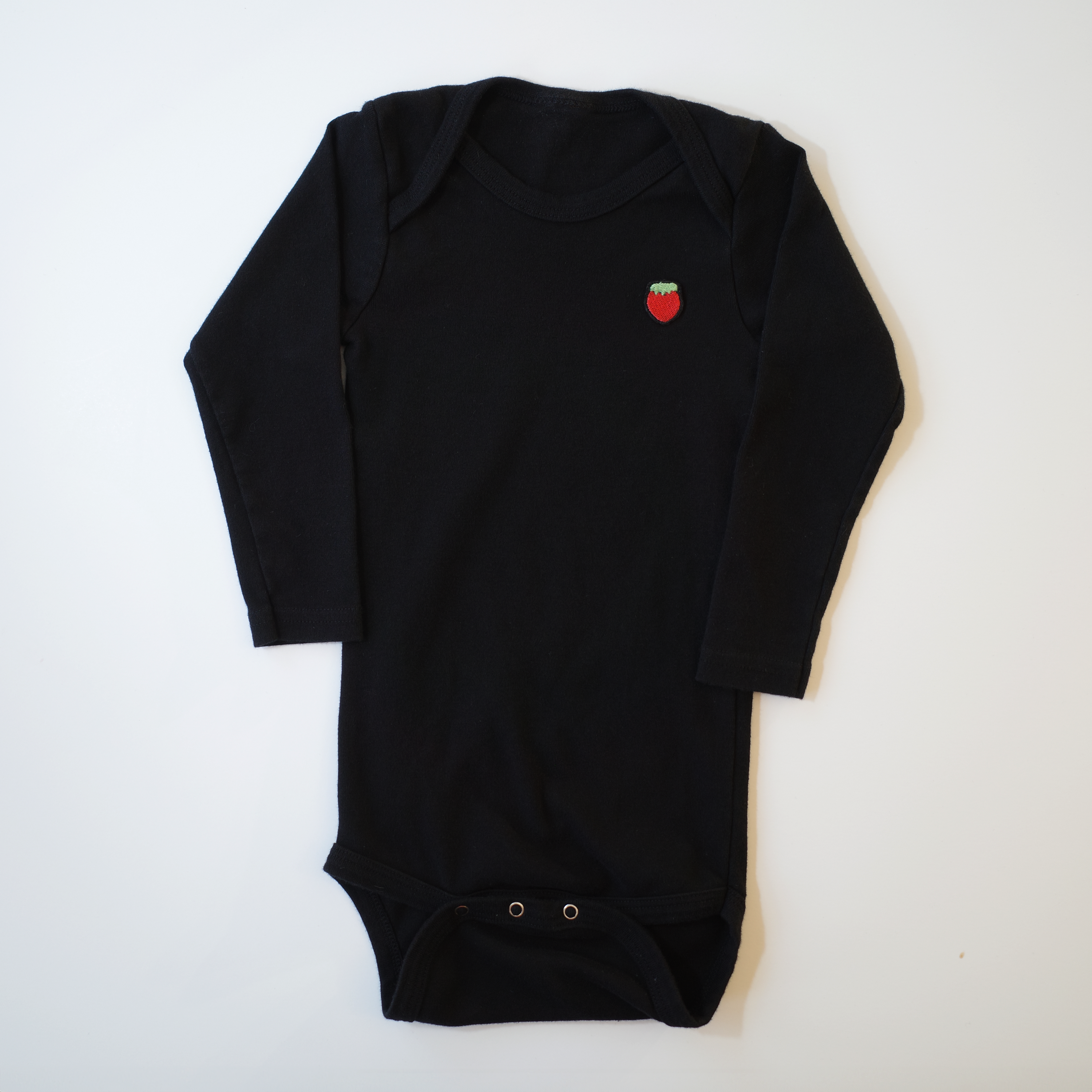 The Everyday Long-Sleeve Bodysuit in Washed Black