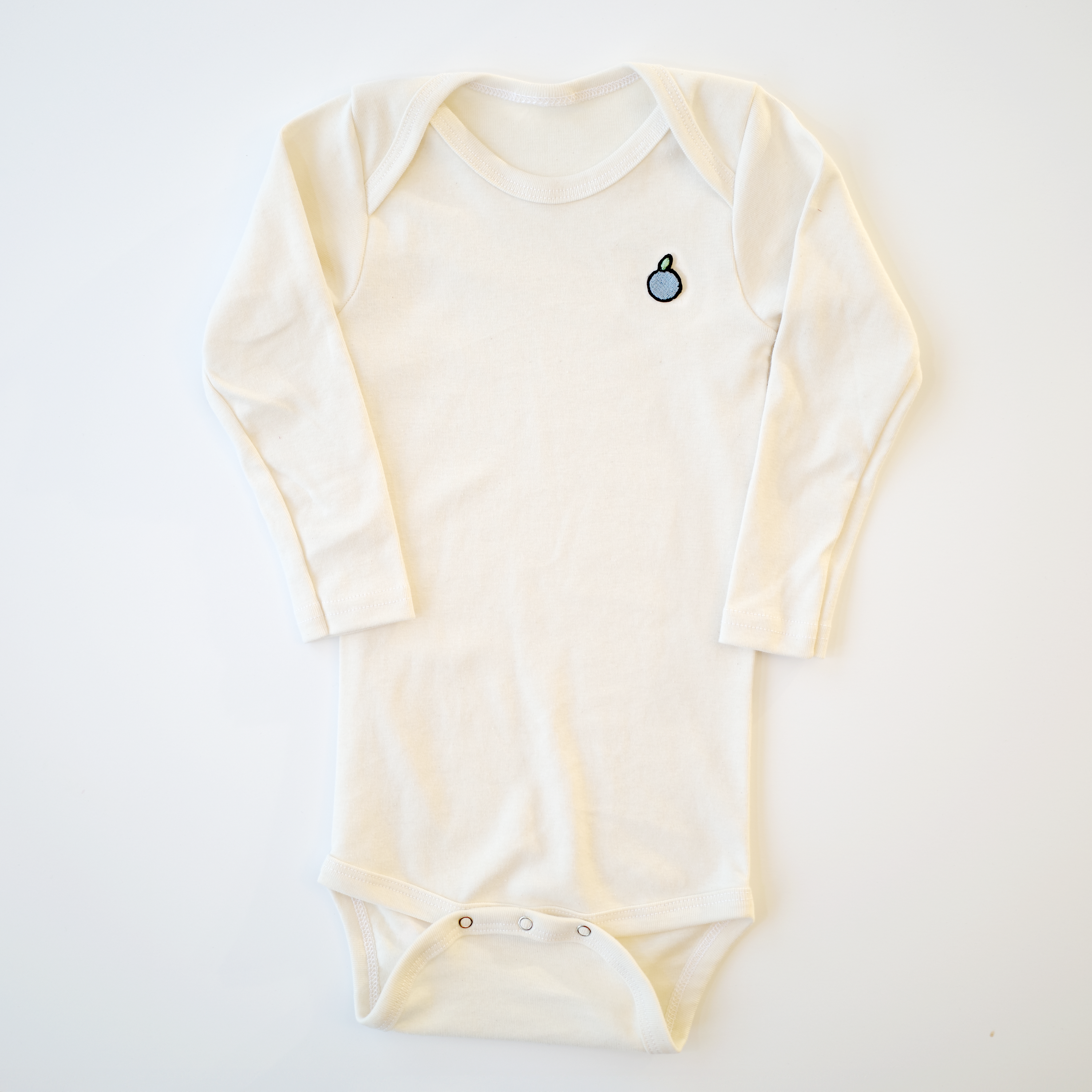 The Everyday Long-Sleeve Bodysuit in Natural White