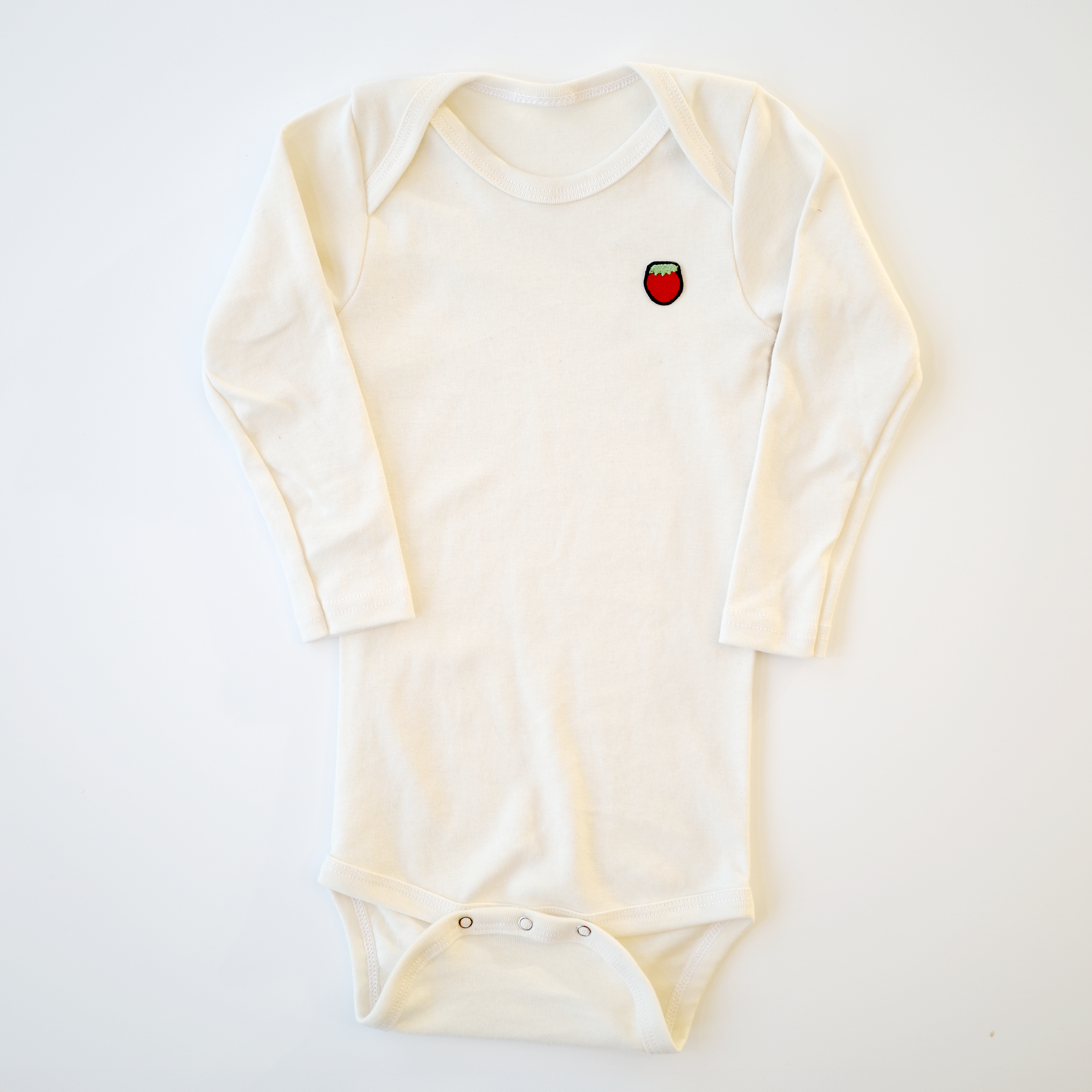 The Everyday Long-Sleeve Bodysuit in Natural White